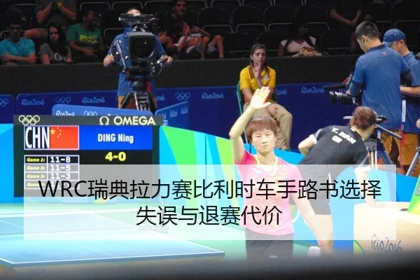 WRC瑞典拉力赛比利时车手路书选择失误与退赛代价